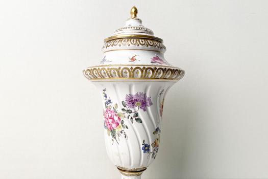 Grosse Meissen - Deckelvase